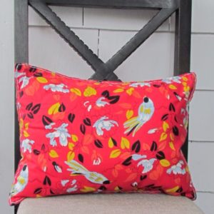 Floral Bird Pillow